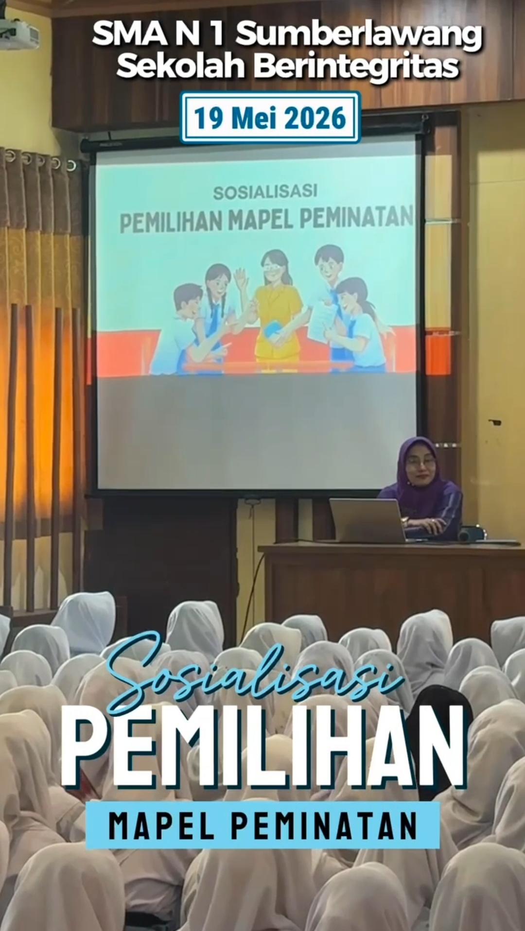 Sosialisasi Pemilihan Mapel Peminatan Kelas X TP 2025/2026
